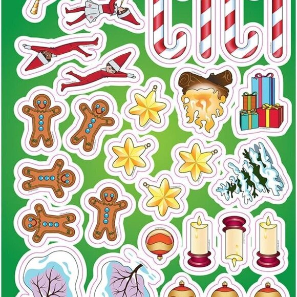 The Elf on the Shelf Santa's North Pole Friend Activity Book With Stickers NEW - Picture 4 of 7